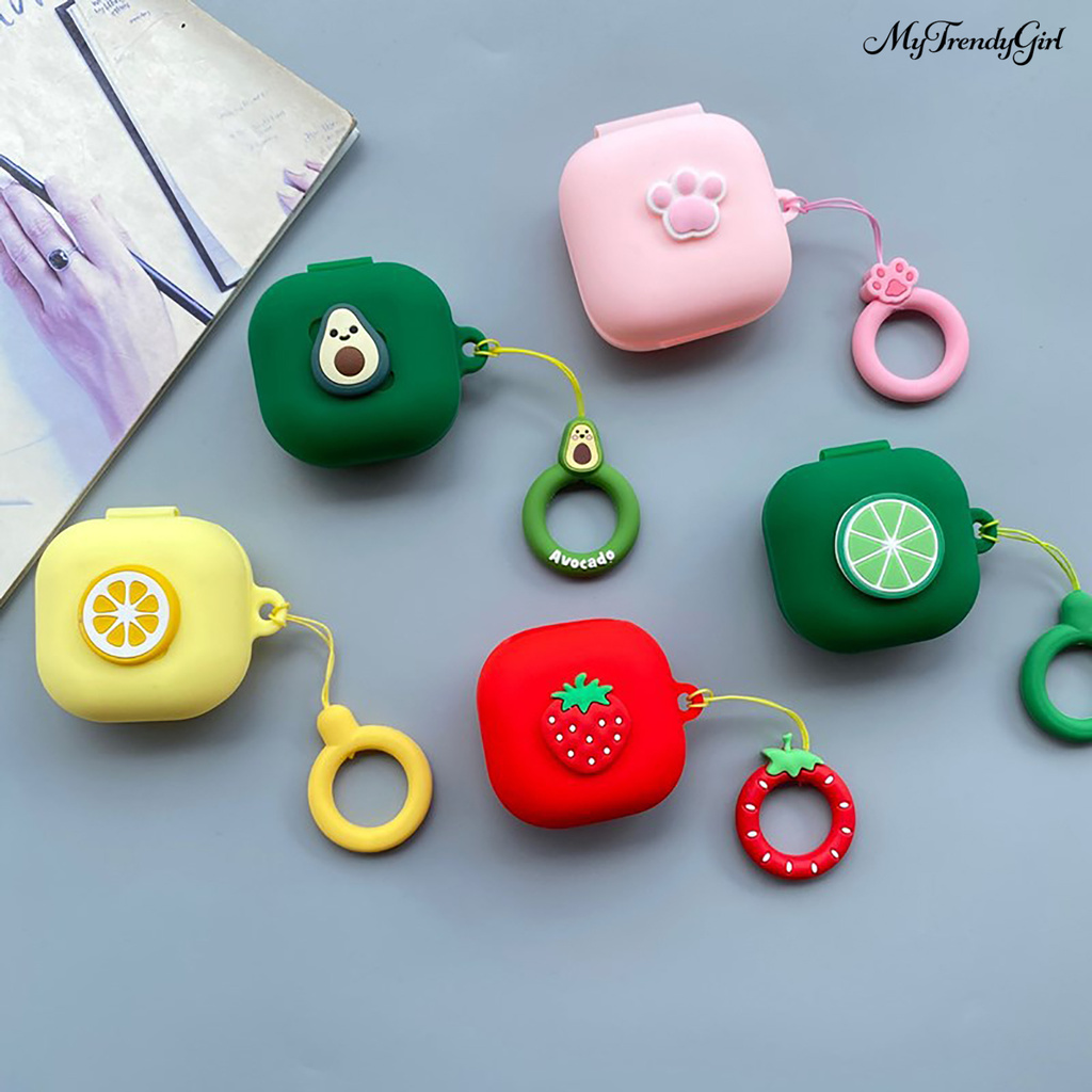 Vỏ Bảo Vệ Hộp Sạc Tai Nghe Bluetooth Họa Tiết Trái Cây Hoạt Hình Cho Samsung Galaxy Buds Live | BigBuy360 - bigbuy360.vn