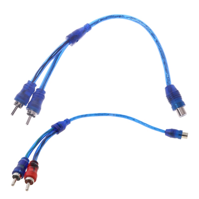 Cáp Chuyển Đổi Âm Thanh RCA 1 Female Sang 2 Male