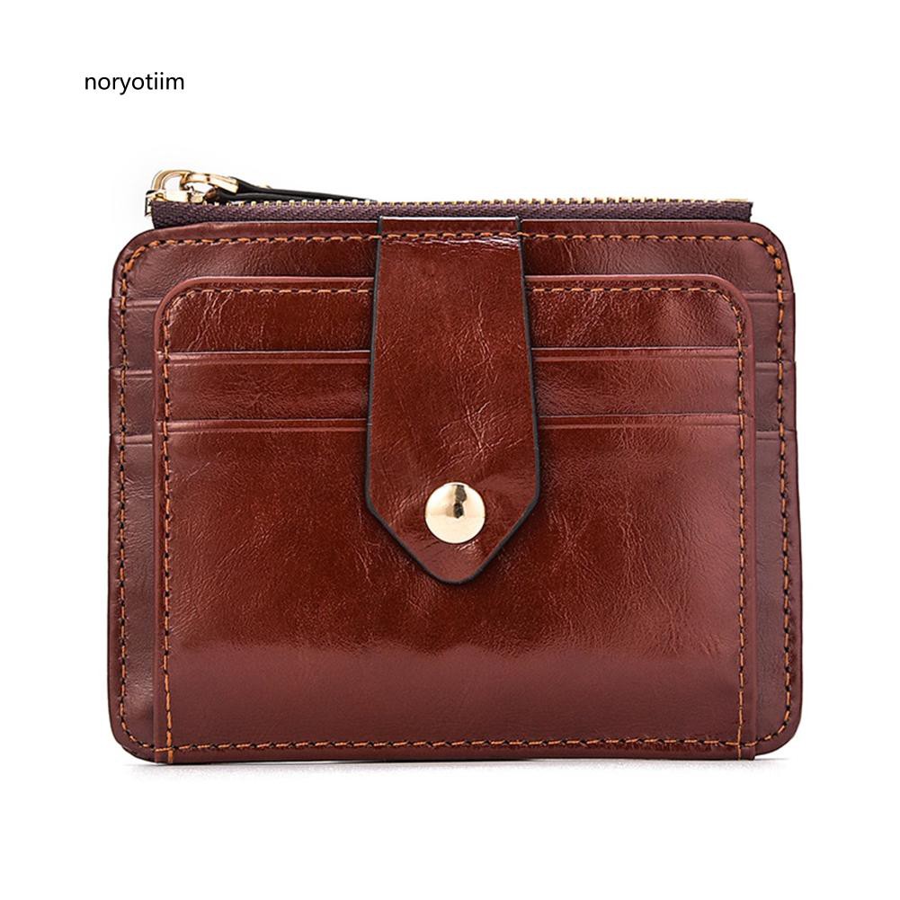 Ví Da Mini Phong Cách Cổ Điển Dành Cho Nam