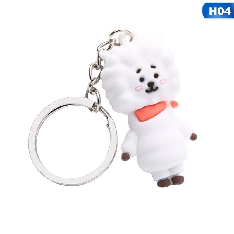 BTS BT21 Móc Khóa Hình Nhân Vật Bt21 Dễ Thương