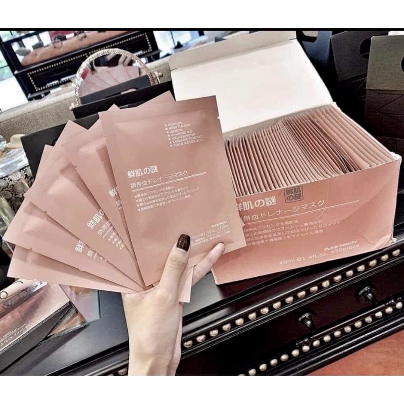 1 miếng mặt nạ dưỡng nhau thai Nhật