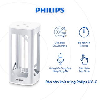 Đèn bàn khử trùng Philips UVC - Hàng chính hãng
