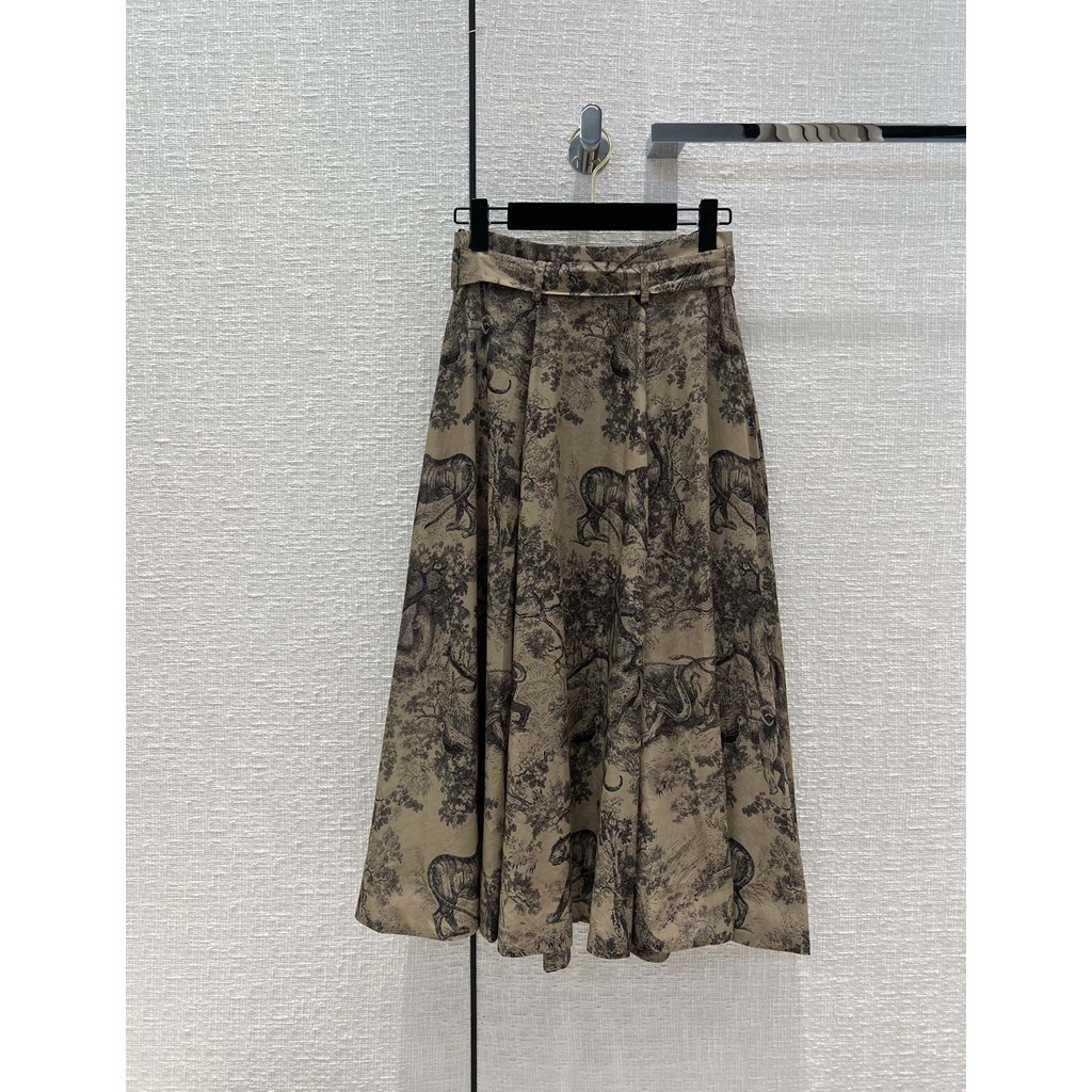 Chân váy nữ thời trang cao cấp Christian Dior CD phong cách cổ điển, thanh lịch