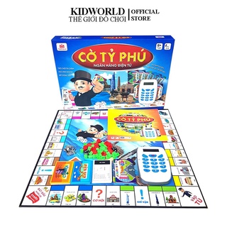 Cờ Tỷ Phú Việt Nam Ngân Hàng Điện Tử Cao cấp Có Máy Tính Tiền ATM