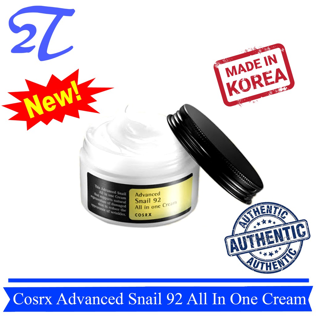 (Auth) Kem Tái Tạo Da Ốc Sên Cosrx Advanced Snail 92 All In One Cream 100g