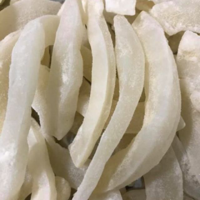 MỨT DỪA SÁP LÀM NHÀ ĐẶC SẢN CẦU KÈ TRÀ VINH