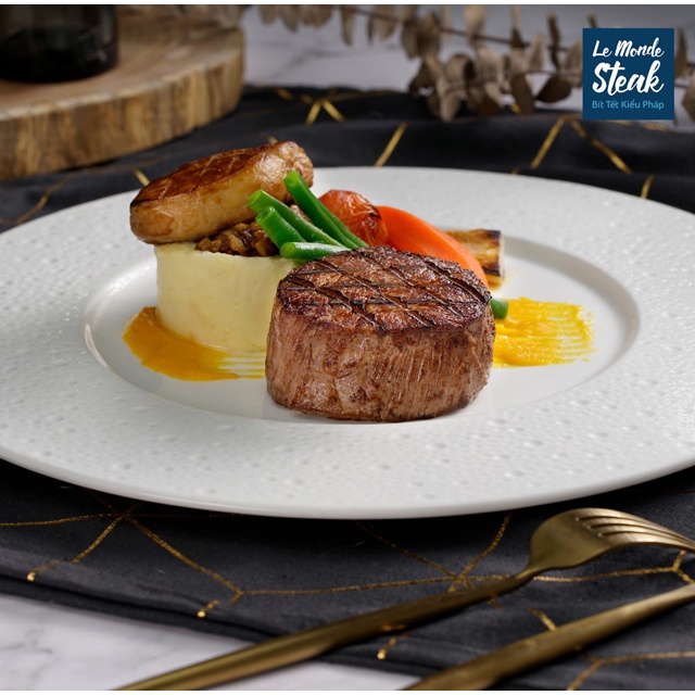 Toàn quốc [Evoucher] Phiếu quà tặng Le Monde Steak 1000k