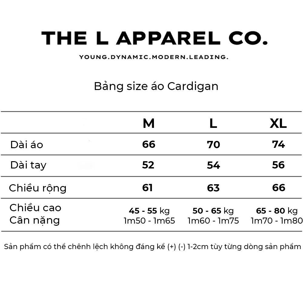 Áo Cardigan Thêu Logo THEL - Trắng