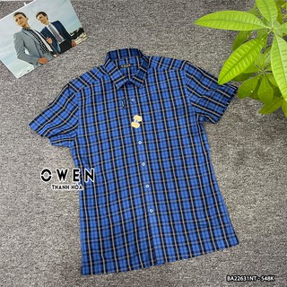 Áo sơ mi ngắn tay owen - ba22631nt
