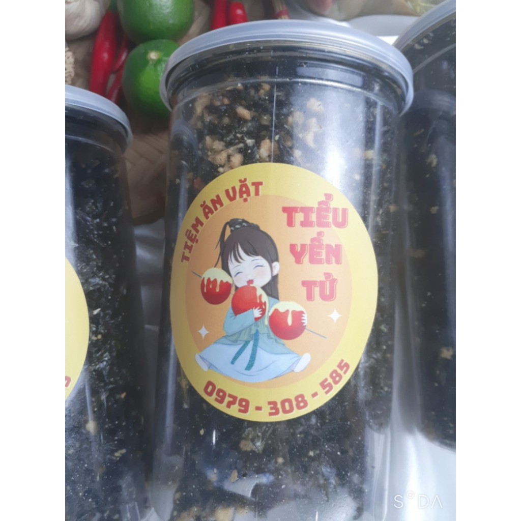 Rong Biển Sấy Khô Ăn Liền 150g - ăn vặt ngon Hà Nội