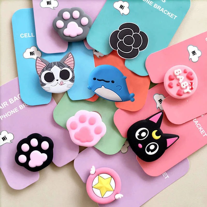 Giá Đỡ Điện Thoại Hình Thú 3D Dễ Thương