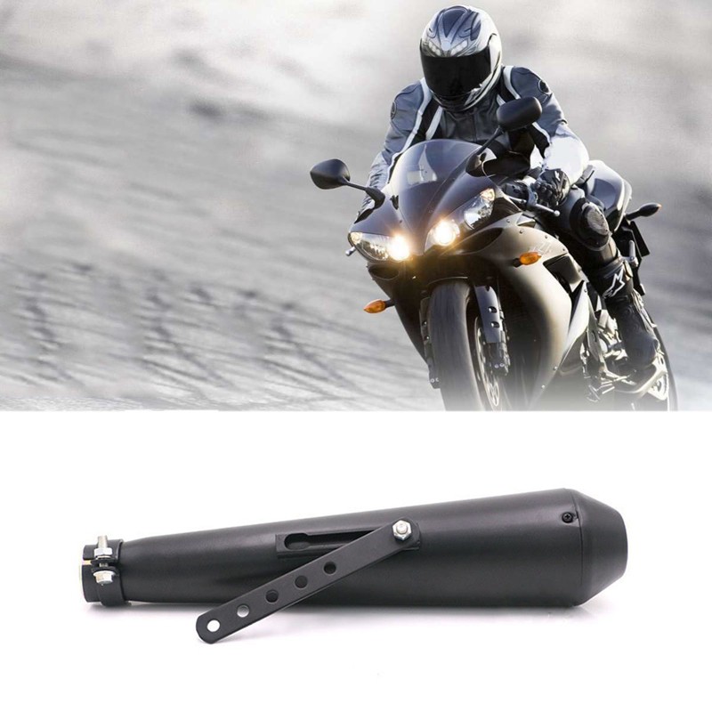 Ống Pô 35-43mm Cho Xe Mô Tô Cafe Racer Bobber Chopper