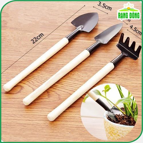 Dụng Cụ Làm Vườn 3 Món Mini Nhỏ Gọn và Tiện Dụng