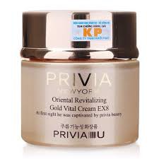 KEM CHĂM SÓC PHỤC HỒI VÀ LÀM TRẮNG DA PRIVIA 80ML