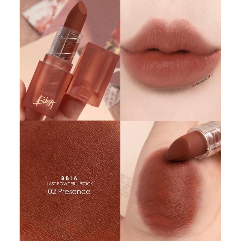 BBIA Last Powder Lipstick - BST son thỏi mới chính hãng Hàn Quốc | BigBuy360 - bigbuy360.vn