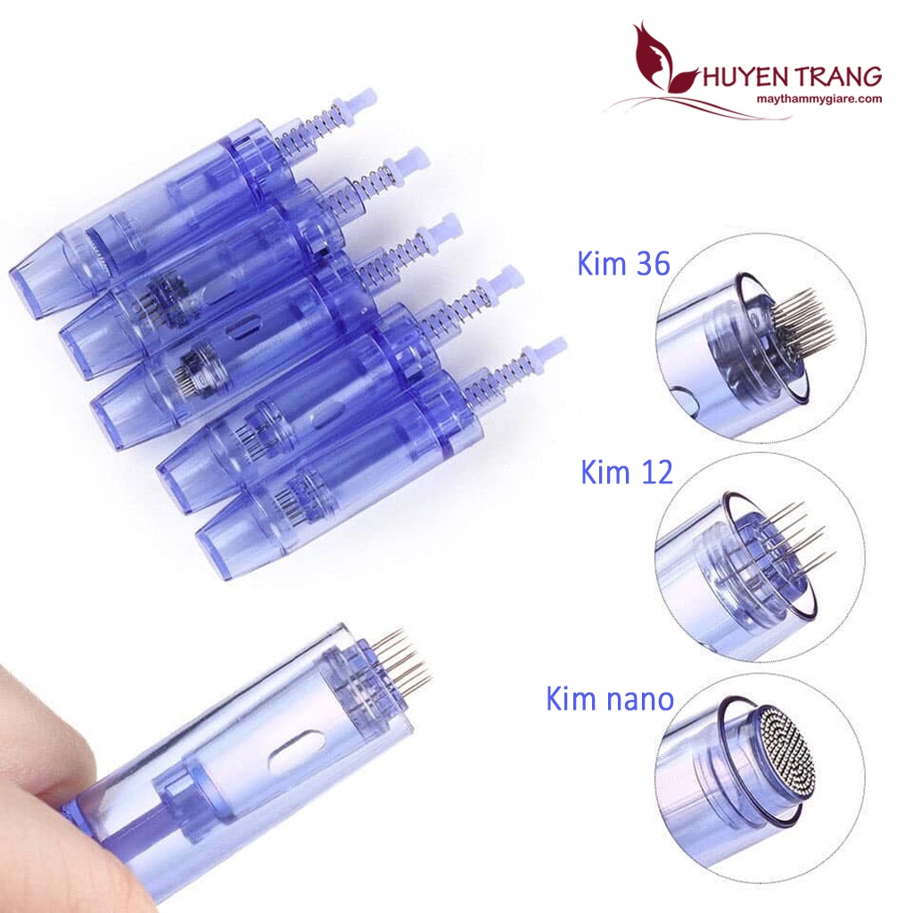 Đầu Kim Nano Kim 12 Kim 36 cho Máy Phi Kim, Máy Lăn Kim Dr Pen Siêu Rẻ