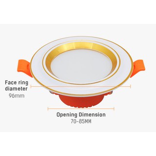 Đèn led âm trần  3W - 5W