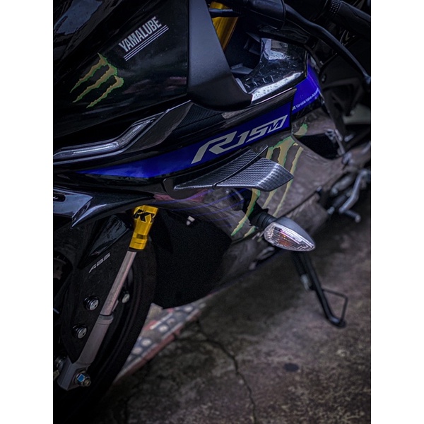 Cánh gió ducati cho yamaha r15 r15v3 cbr gsx r1 r6 gắn được mọi loại xe nha