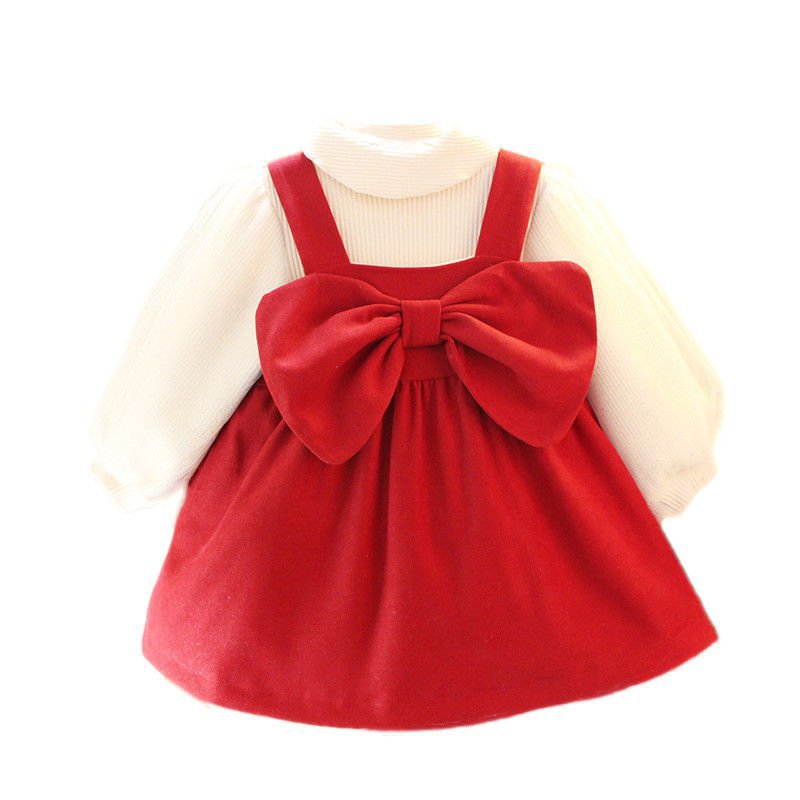 Set Of Winter Fashion Dresses For Girls 1-3 Years Old