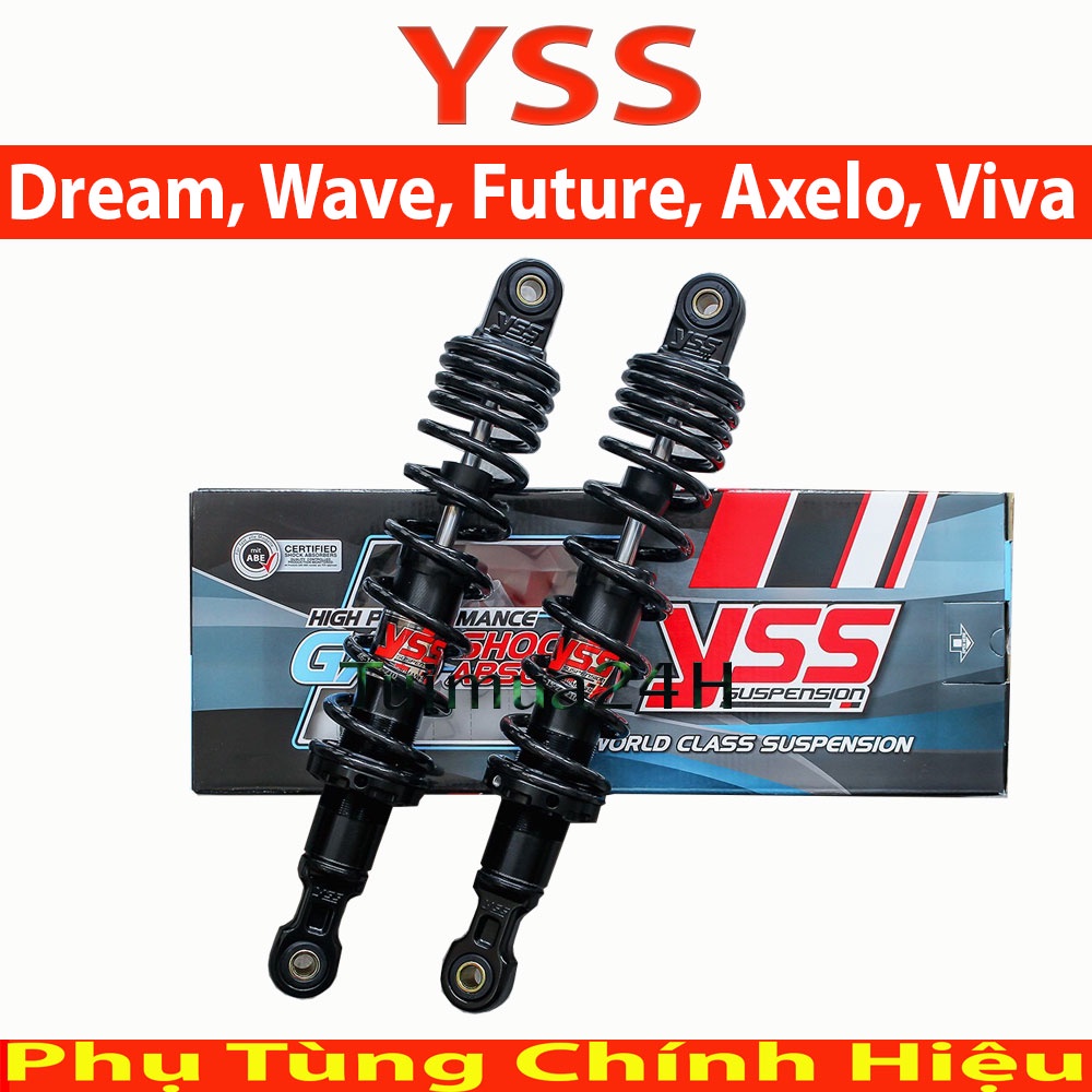 Phuộc YSS xe Dream, Wave, Future, Axelo, Viva, RS, Future125 Thái Lan