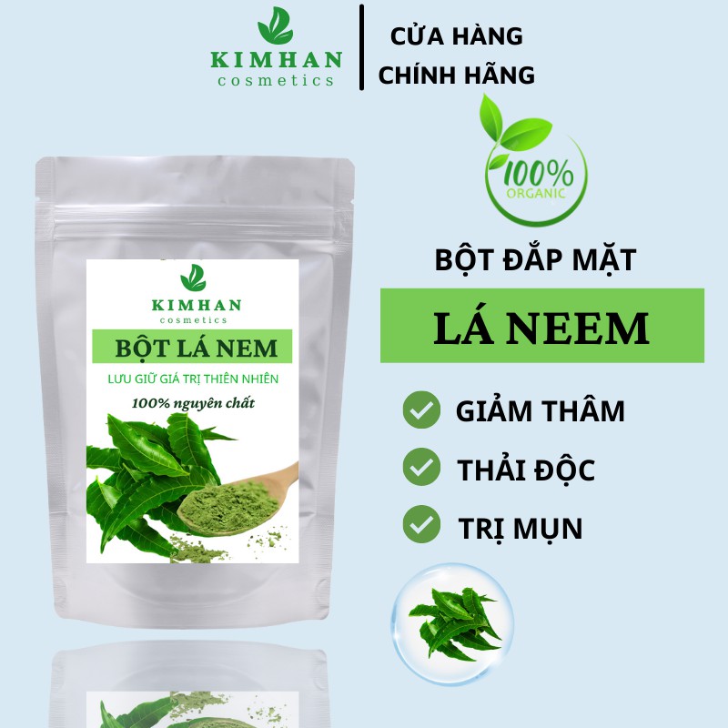 100GR Bột Lá Neem đắp mặt thiên nhiên nguyên chất-Handmade