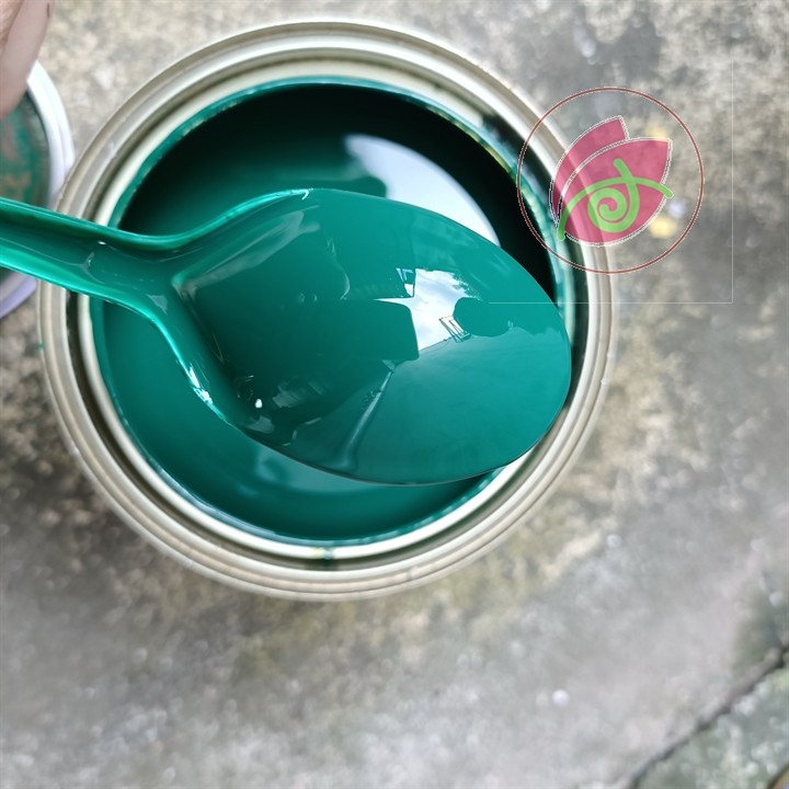 Sơn dầu bóng MÀU XANH LÁ ĐẬM, RÊU GALANT 515 375ml 800ml  Sử dụng cho gỗ, tôn, sắt thép