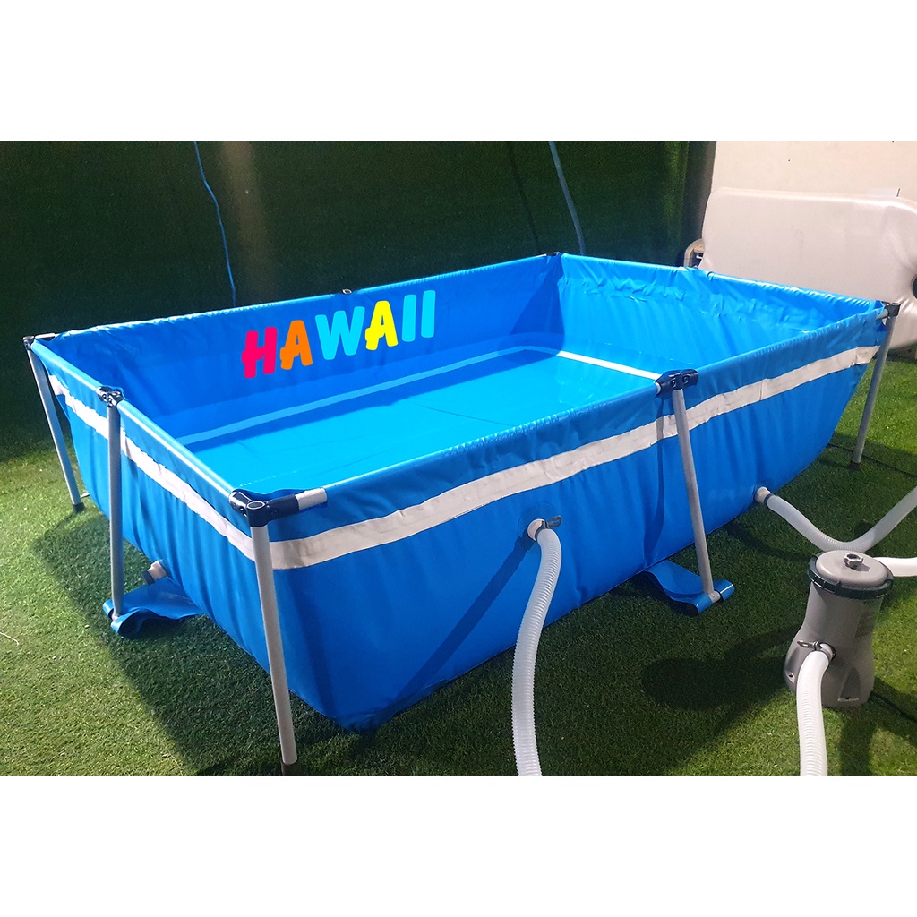 Hồ bơi Hawaii khung kim loại