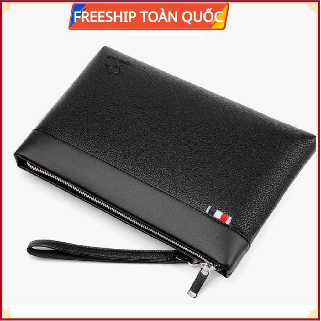 Ví cầm tay nam nữ cao cấp ví da nam hàng hiệu. Bóp ví da PU xịn thời trang đẳng cấp nam tính nhập khẩu Chính Hãng GC1955