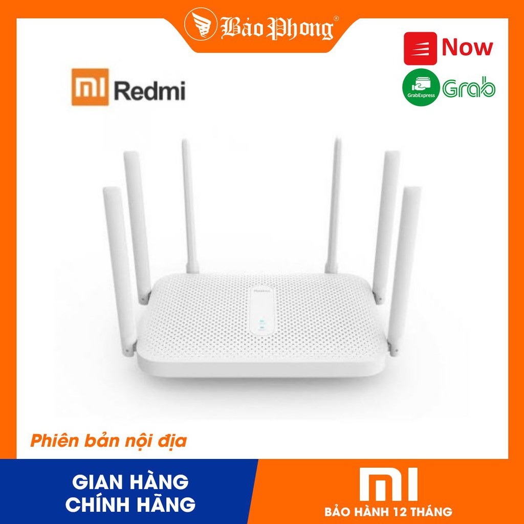 Router XIAOMI AC2100 Redmi Modem Wifi 6 Râu và Router Xiaomi 4C 4 Râu Bảo hành 1 năm- Mới 100% Nguyên seal