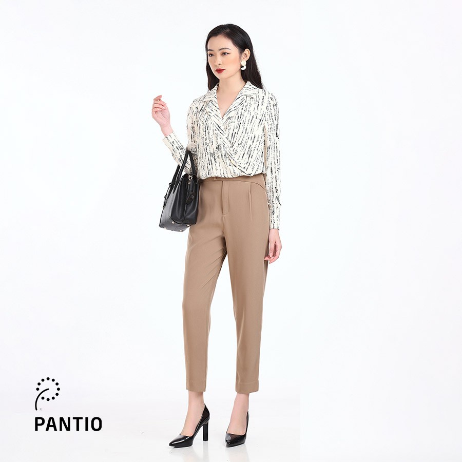 Quần dài chất liệu thô mềm dáng baggy FQD1749 - PANTIO