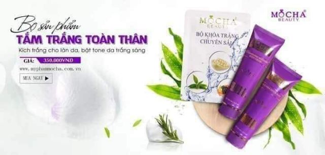 [Tặng ví xinh] Bộ tắm trắng sữa gạo MOCHA CHÍNH HÃNG