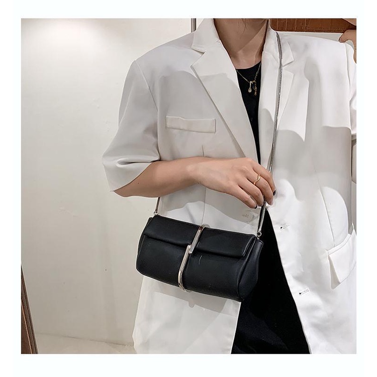 Túi Xách Đeo Vai Phối Dây Xích Thời Trang Mùa Hè Dành Cho Nữ