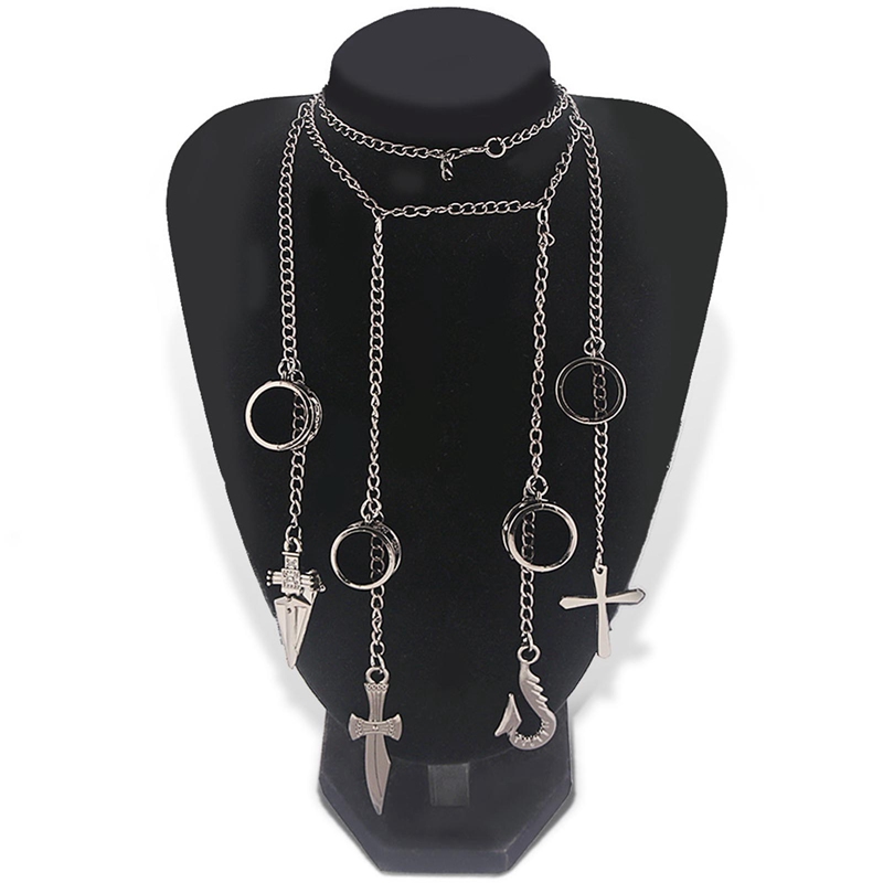 Vòng Tay Dây Xích Nối Nhẫn Họa Tiết Phim Hoạt Hình Hunterxhunter