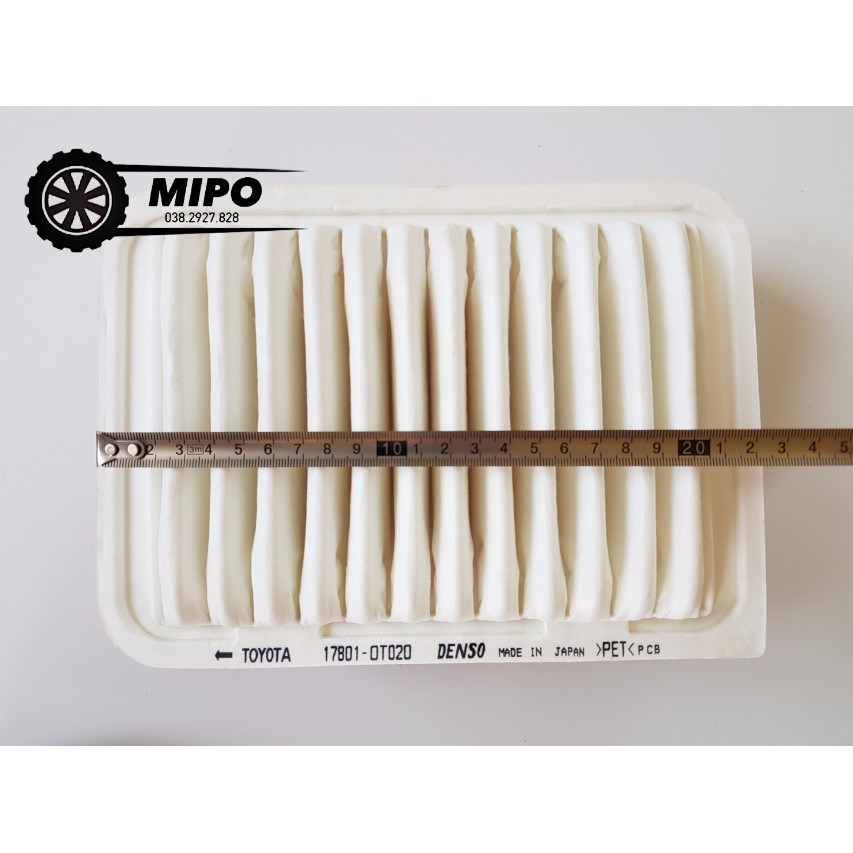 Lọc gió động cơ xe Vios (2008-2013) Altis, Yaris ( Mã: 178010T020 / 1780121050 / 178010M020 )