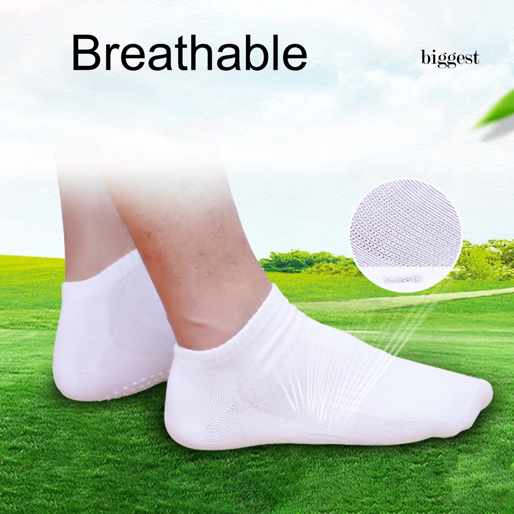 1 Đôi Tất Cotton Tập Yoga Thấm Hút Mồ Hôi Thoáng Khí Chống Trượt Cho Nam Nữ