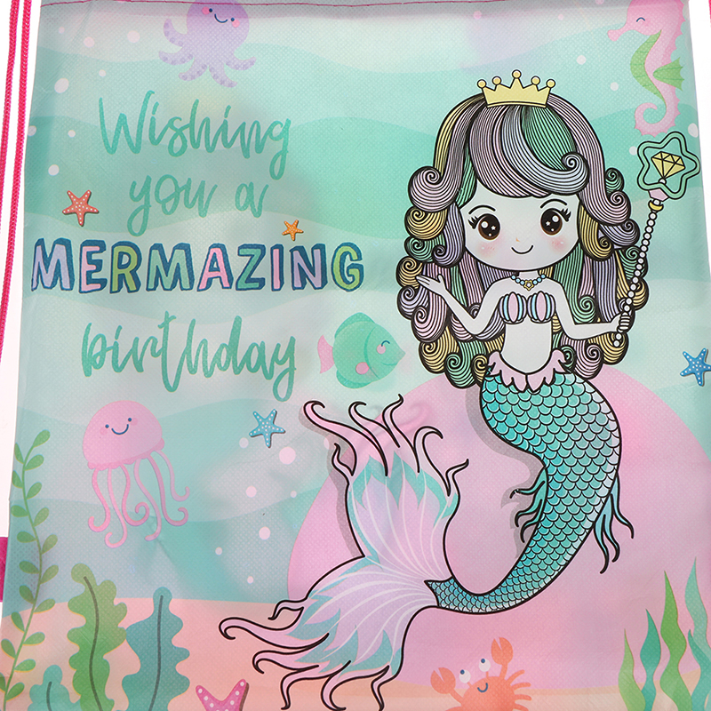 Túi Dây Rút Hình Nàng Tiên Cá