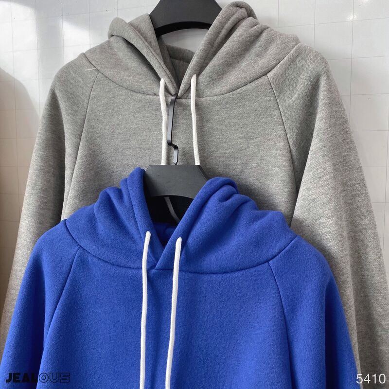 Áo hoodie nữ, áo hoodie crop trơn 5410 | BigBuy360 - bigbuy360.vn