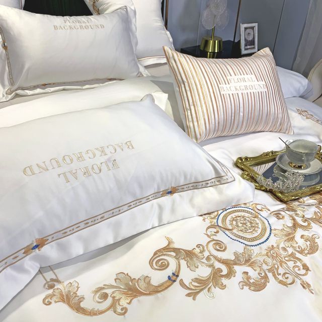 Bộ chăn ga gối Lụa hoàng gia tím bo chun 1m6x2m