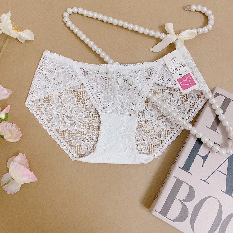 [KELLYWANG] (ảnh thật )TG003 - QUẦN REN (CẠP VỪA)  CAO CẤP