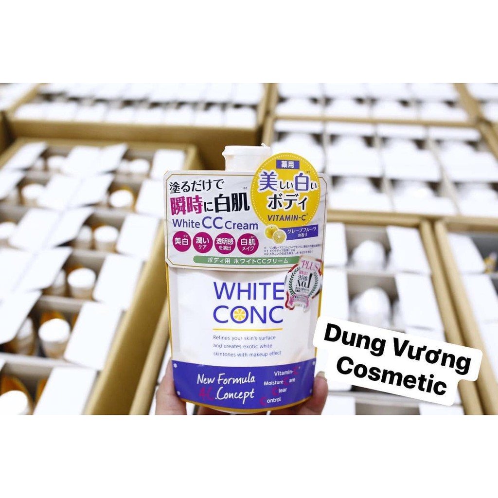 Kem Dưỡng Trắng White ConC kiêm luôn cả makeup body ( 200G )