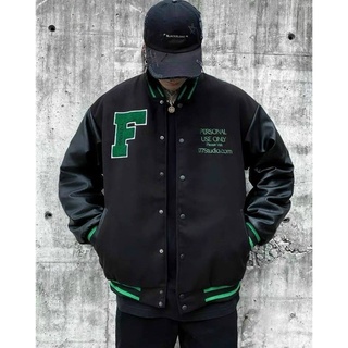 Áo khoác dù unisex hai lớp kiểu bomber