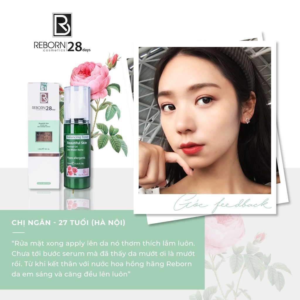 Nước hoa hồng - Toner REBORN 120ml | BigBuy360 - bigbuy360.vn