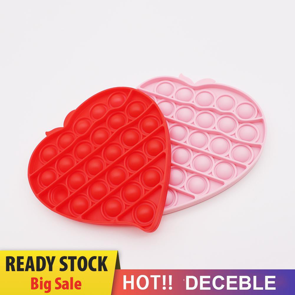 Pop It Fidget Đồ chơi Fruit Shape Push Bubble Sensory Đồ chơis Autism Anti-stress Đồ chơis Puzzle Game