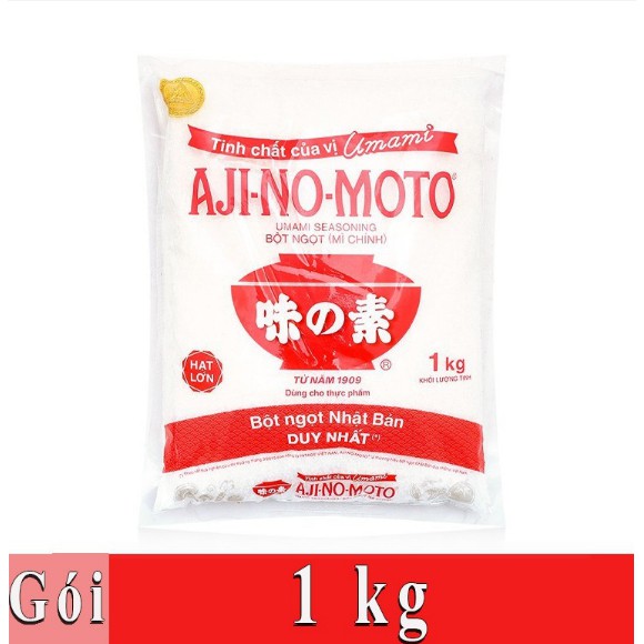 Mì Chính Bột Ngọt Ajinomoto Gói 1kg Thương Hiệu Bột Ngọt Nhật Bản