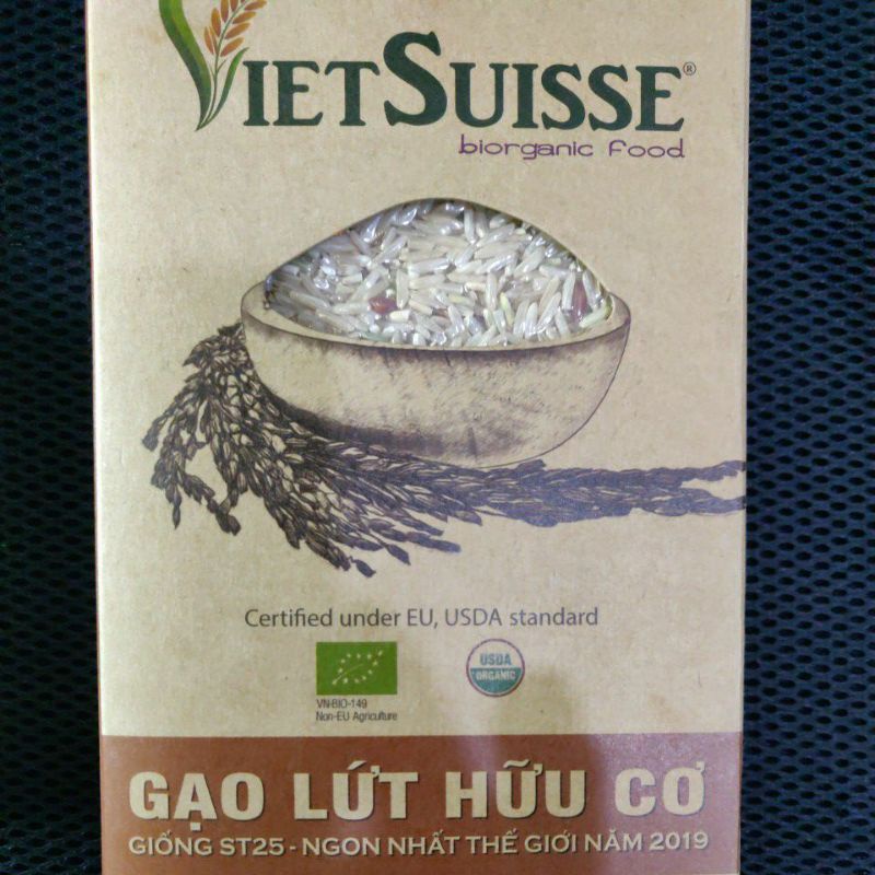 Gạo hữu cơ Vietsuisse 1kg VIỆT NAM