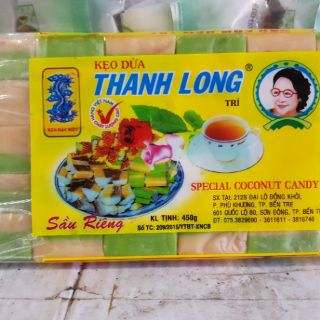 Kẹo dừa thanh long bến tre