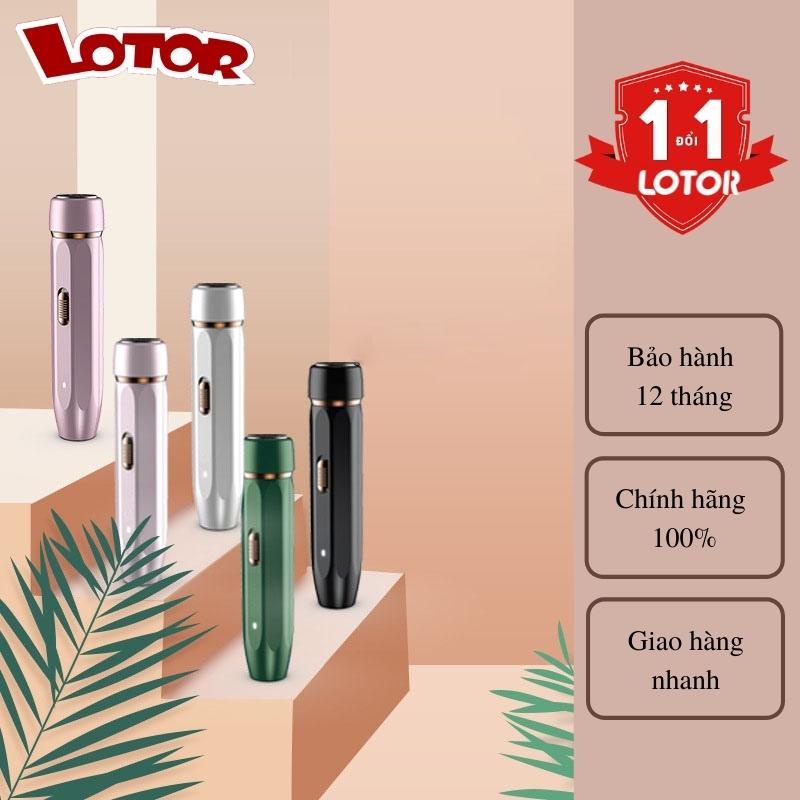 Máy cạo lông mini toàn thân không đau LOTOR không dây sử dụng liên tục trong 1 giờ - Lotor L014