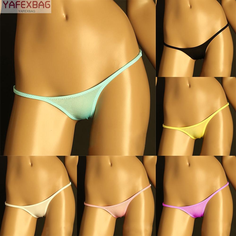 Women Underwear Mini Panties Sexy Soft Breathable Thong Brief Underpants