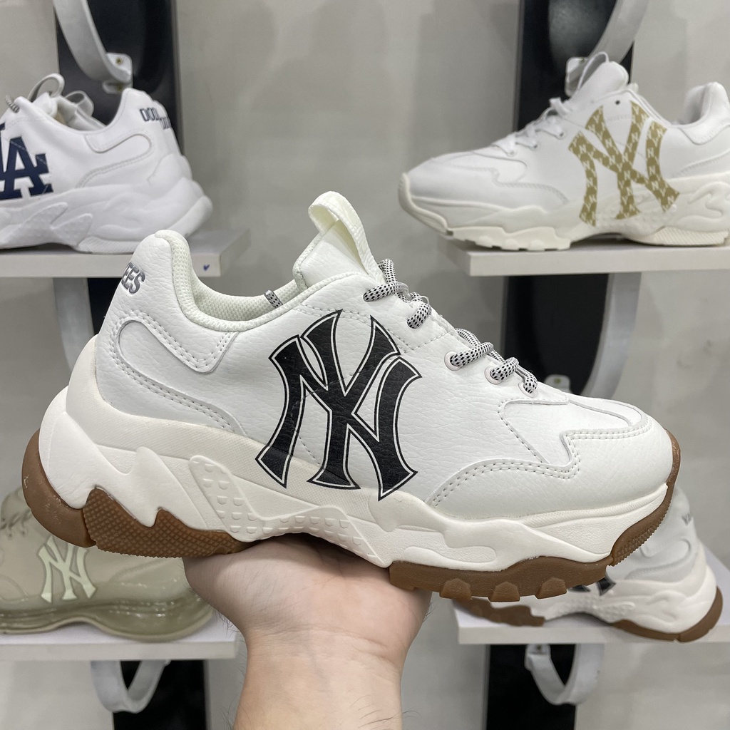 Giày thể thao Chunky NY tăng chiều cao unisex M.L.B Chính Hãng Hàn Quốc Fullbox | BigBuy360 - bigbuy360.vn