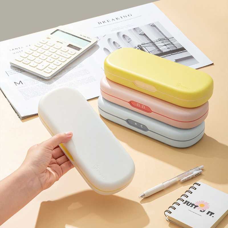 Goo Hộp Đựng Bút Chì Vẽ Bằng Nhựa Sức Chứa Lớn